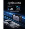 Зарядний пристрій Ugreen Nexode X756 USB C Charger 100W Mini GaN з 3 портами Grey